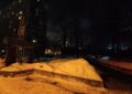 Скверу на Новоалексеевской улице нужны работающие фонари